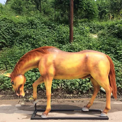 مجسمه فایبرگلاس گاو اندازه واقعی مجسمه های فایبرگلاس حیوانات